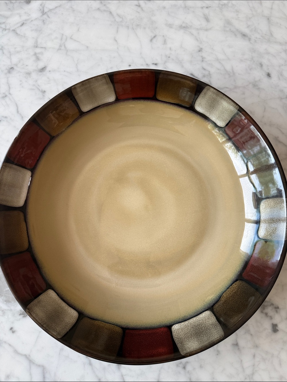 Pfaltzgraff Taos large serving bowl 14”